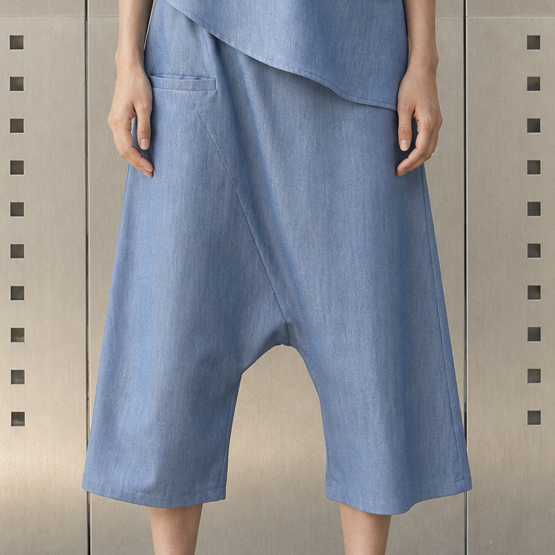 ASYMMETRIC POCKET TOP
